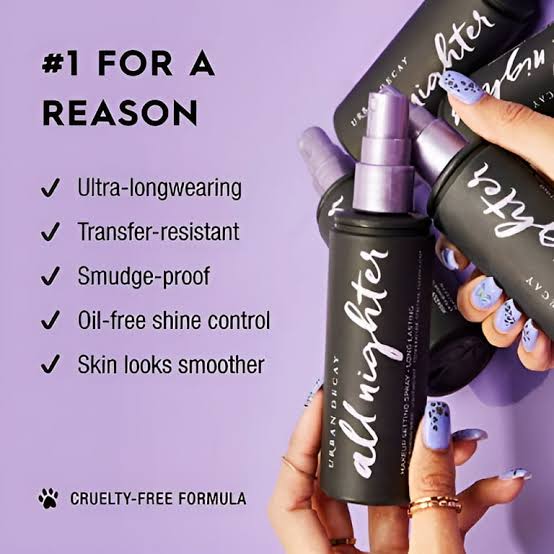 URBAN DECAY β All Nighter Long Lasting Makeup Setting Spray