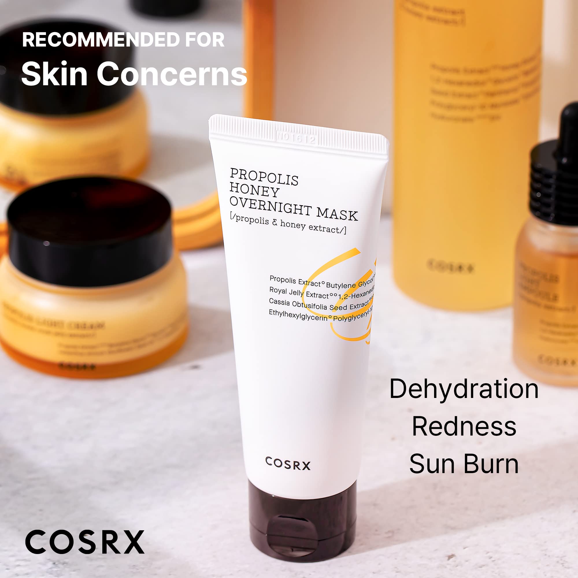 COSRX Propolis Honey Overnight Mask 60ml - GlossyGlams
