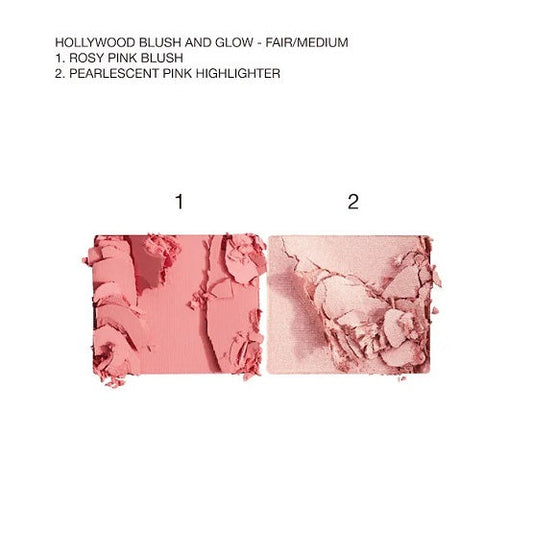 CHARLOTTE TILBURY - Mini Hollywood Blush & Glow Palette - Fair / Medium