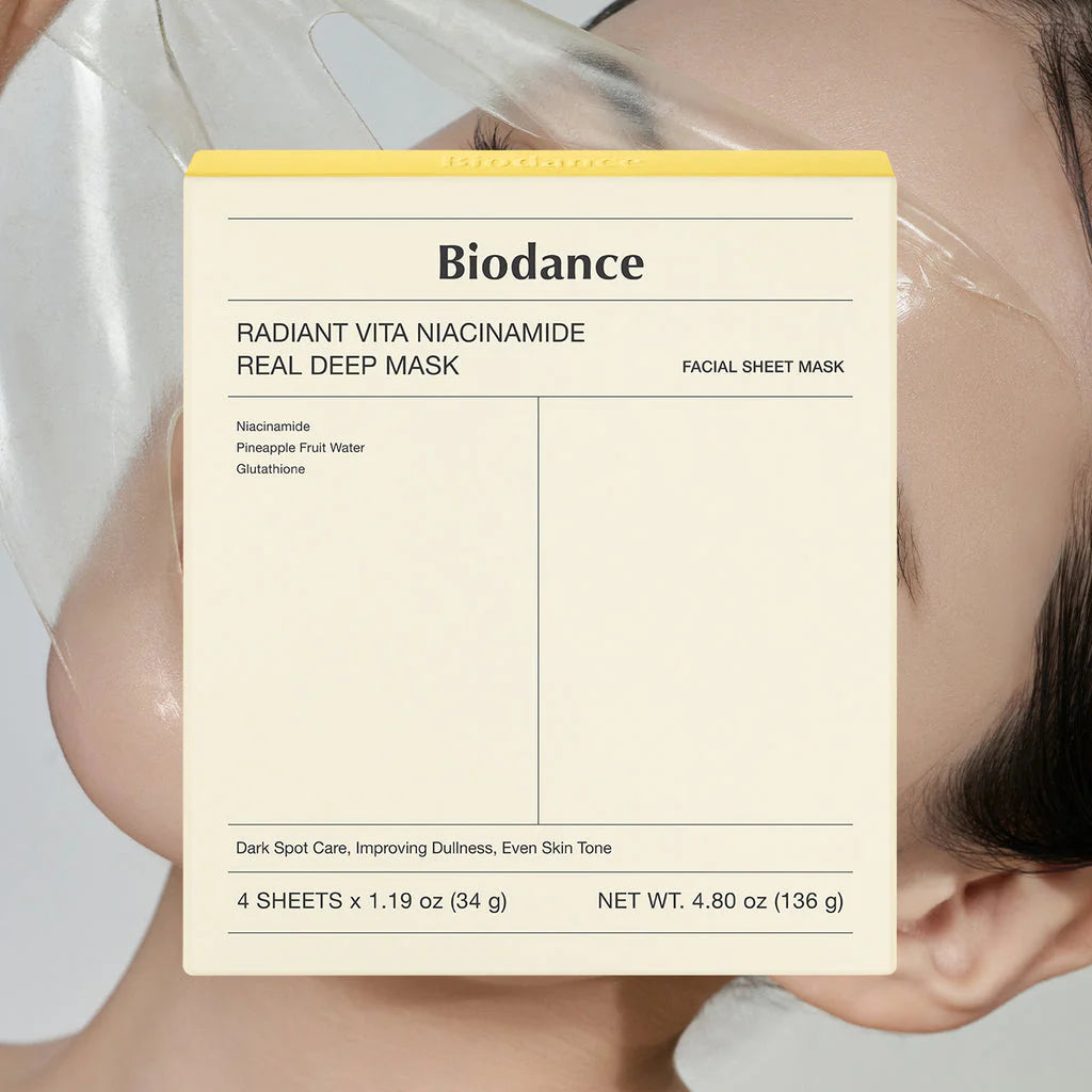 Biodance Radiant Vita Niacinamide Real Deep Mask Collagen