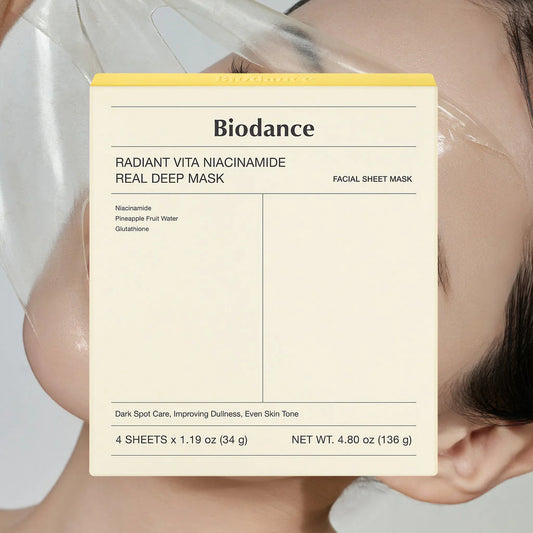 Biodance Radiant Vita Niacinamide Real Deep Mask Collagen