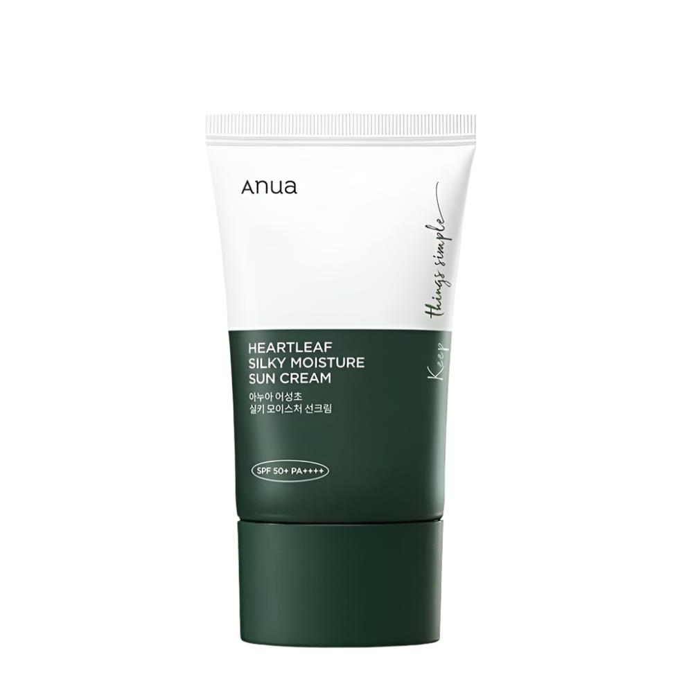Anua Heartleaf Silky Moisture Sun Cream SPF 50+ PA++++ 50ml