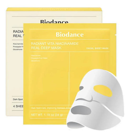 Biodance Radiant Vita Niacinamide Real Deep Mask Collagen