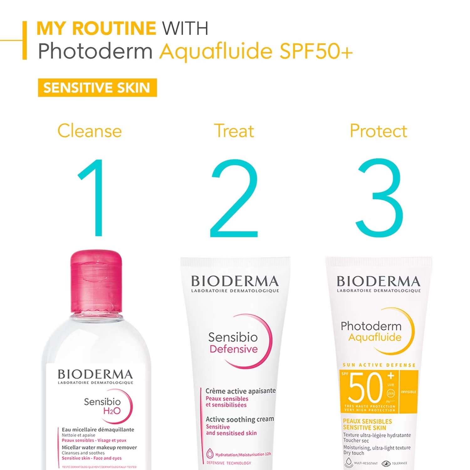 Bioderma Photoderm Dry Touch Mat Finish SPF50+ Sunscreen  40ml