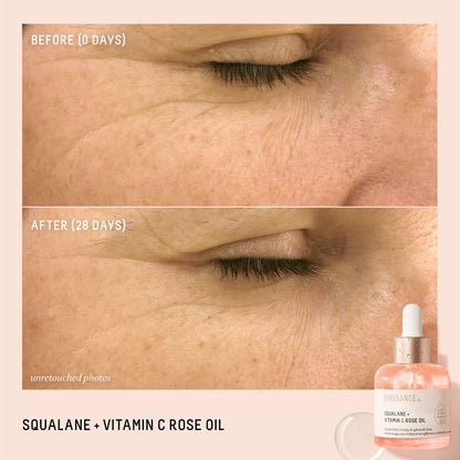 Biossance Squalane + Vitamin C Rose Oil 30ml