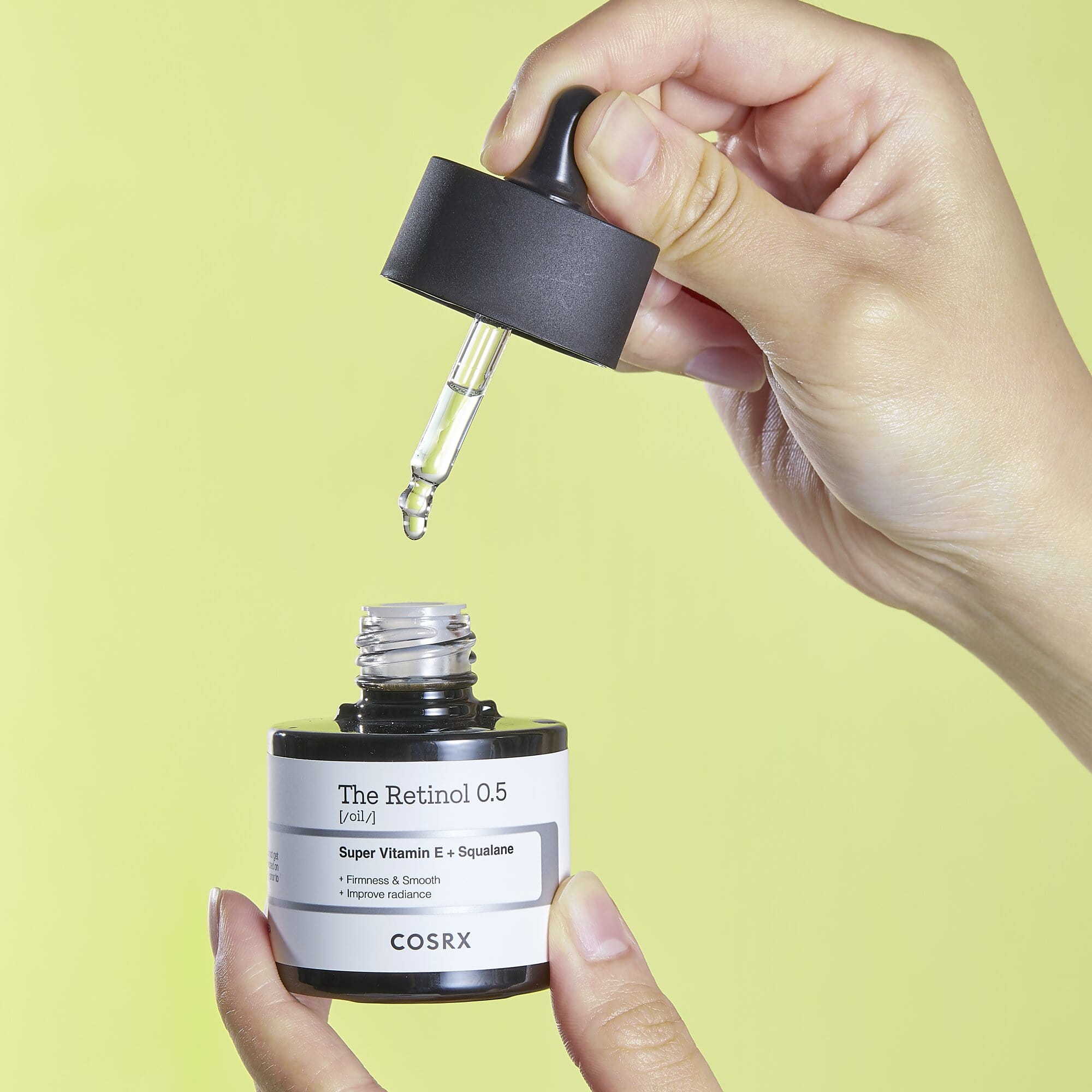 COSRX The Retinol 0.5 Oil Super Vitamin E + Squalane