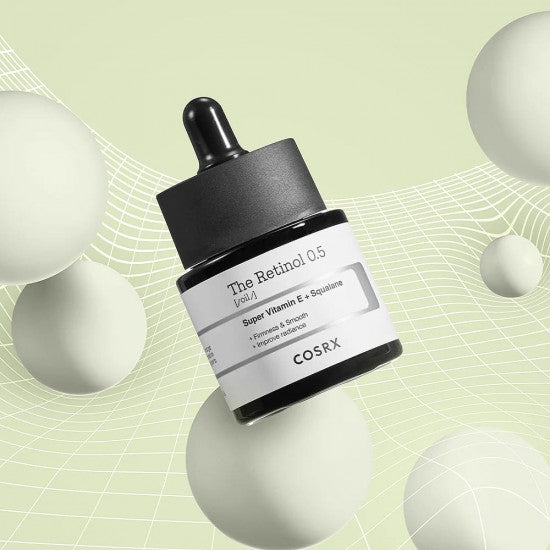 COSRX The Retinol 0.5 Oil Super Vitamin E + Squalane