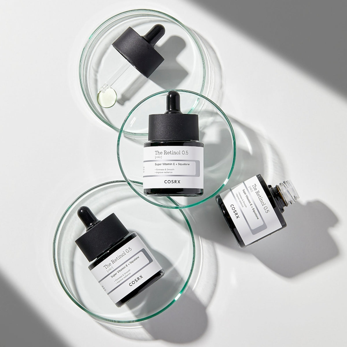 COSRX The Retinol 0.5 Oil Super Vitamin E + Squalane