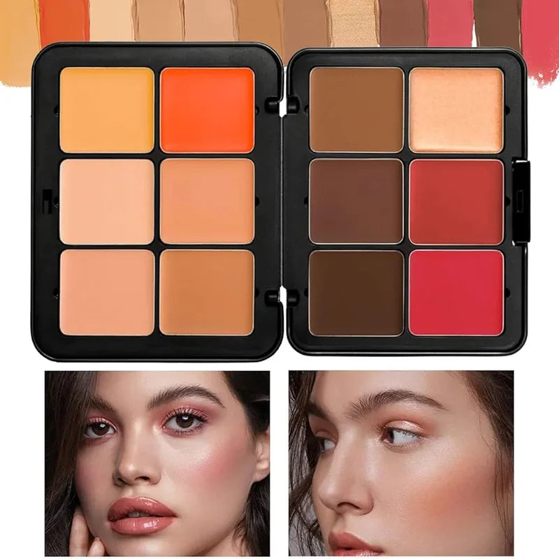 Carla Secret - Concealer & Blush & Highlighter Palette