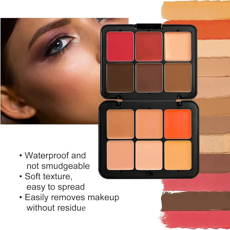 Carla Secret - Concealer & Blush & Highlighter Palette