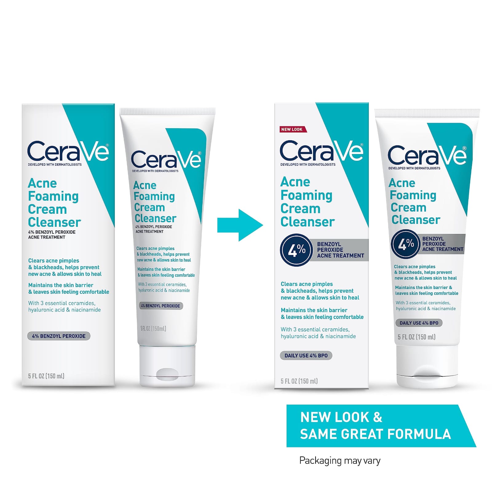 CeraVe Acne Foaming Cream Cleanser 150ml