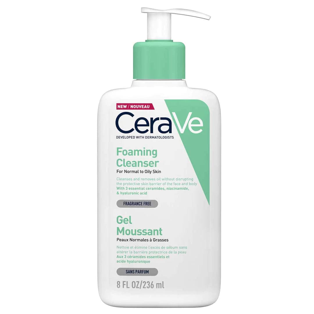 CeraVe Foaming Cleanser For Normal To Oily Skin 236ml