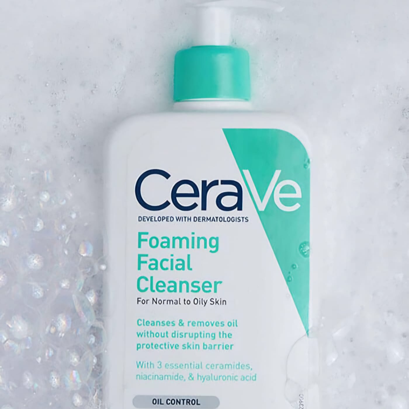 CeraVe Foaming Facial Cleanser For Normal To Oily Skin 237ml