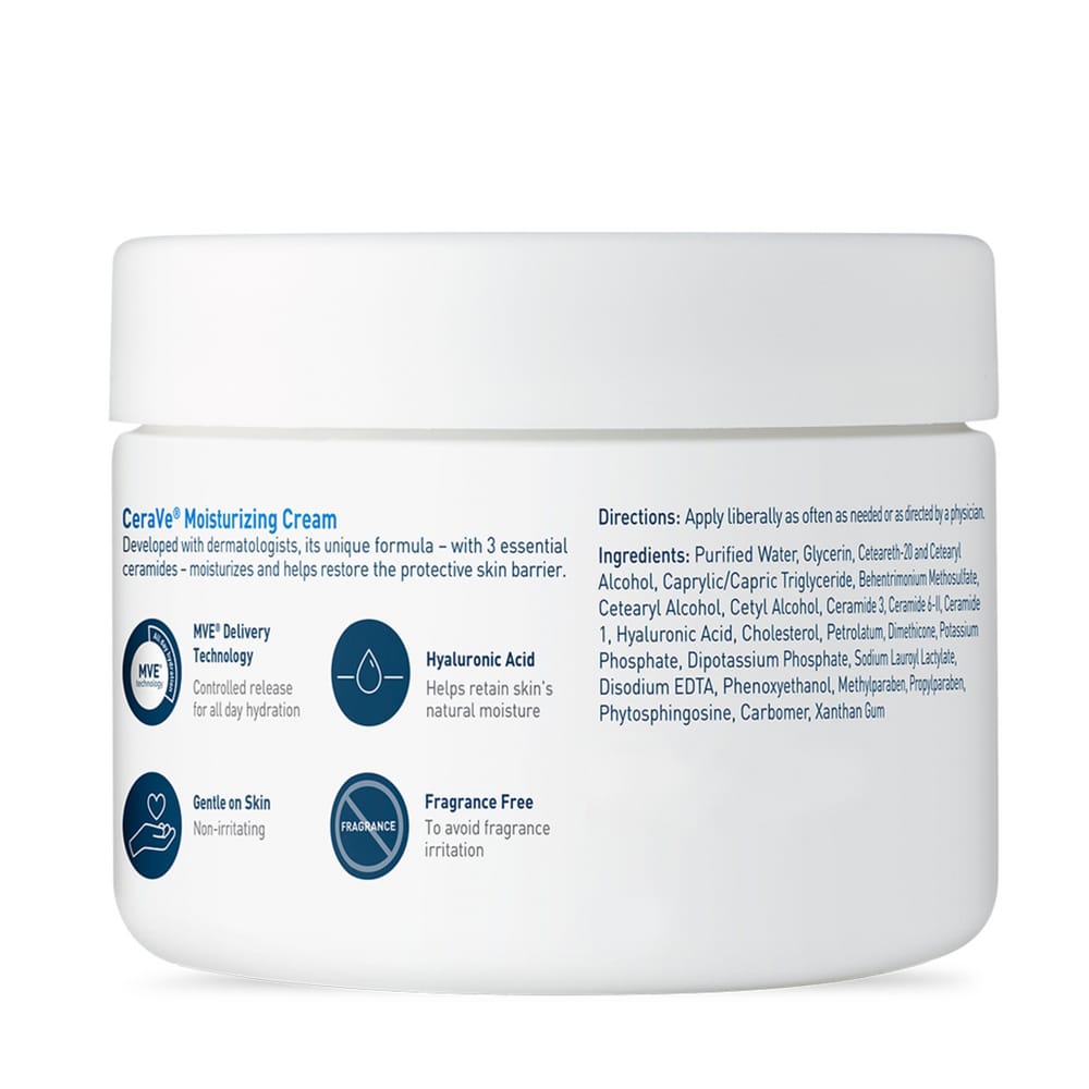 CeraVe Moisturizing Cream For Normal To Dry Skin