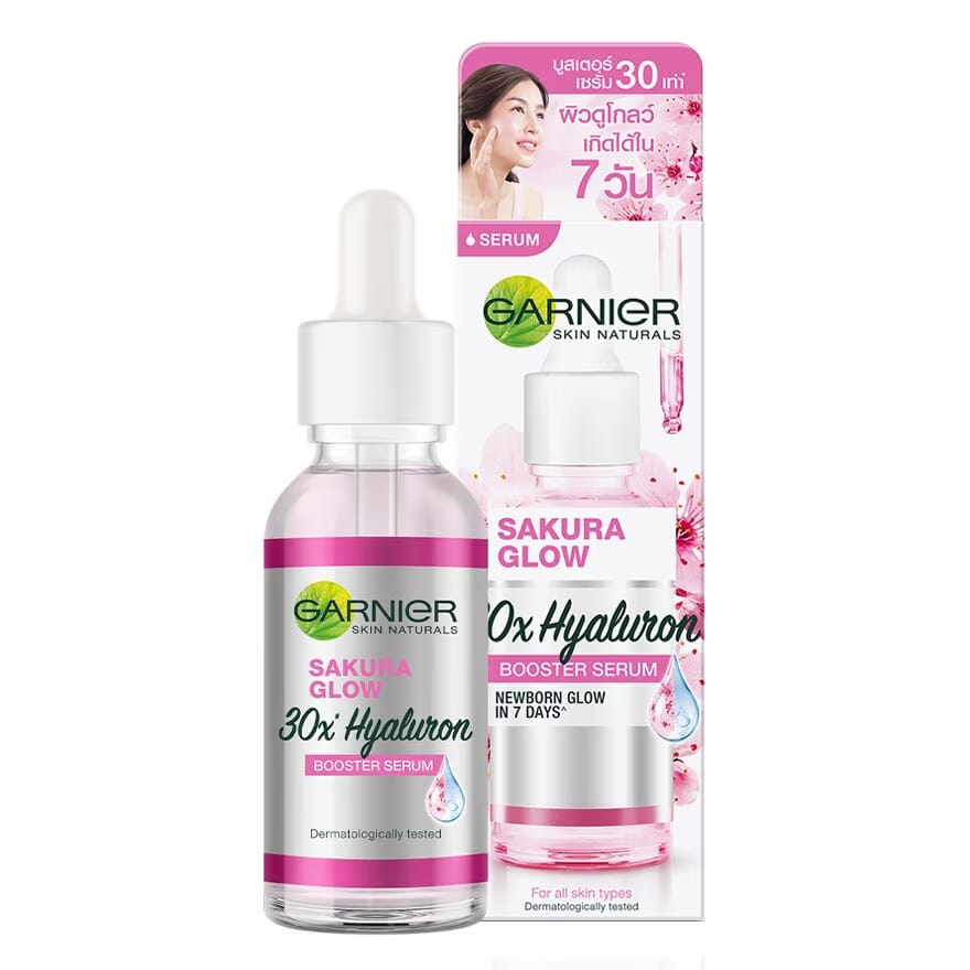 Garnier Sakura Glow 30x Hyaluron Booster Serum 30ml