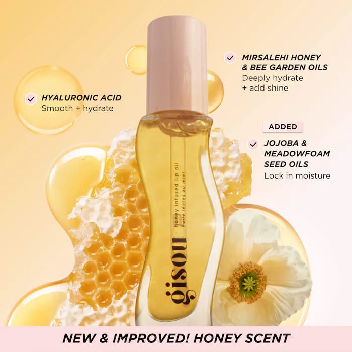 Gisou Honey Infused Hydrating Lip Oil