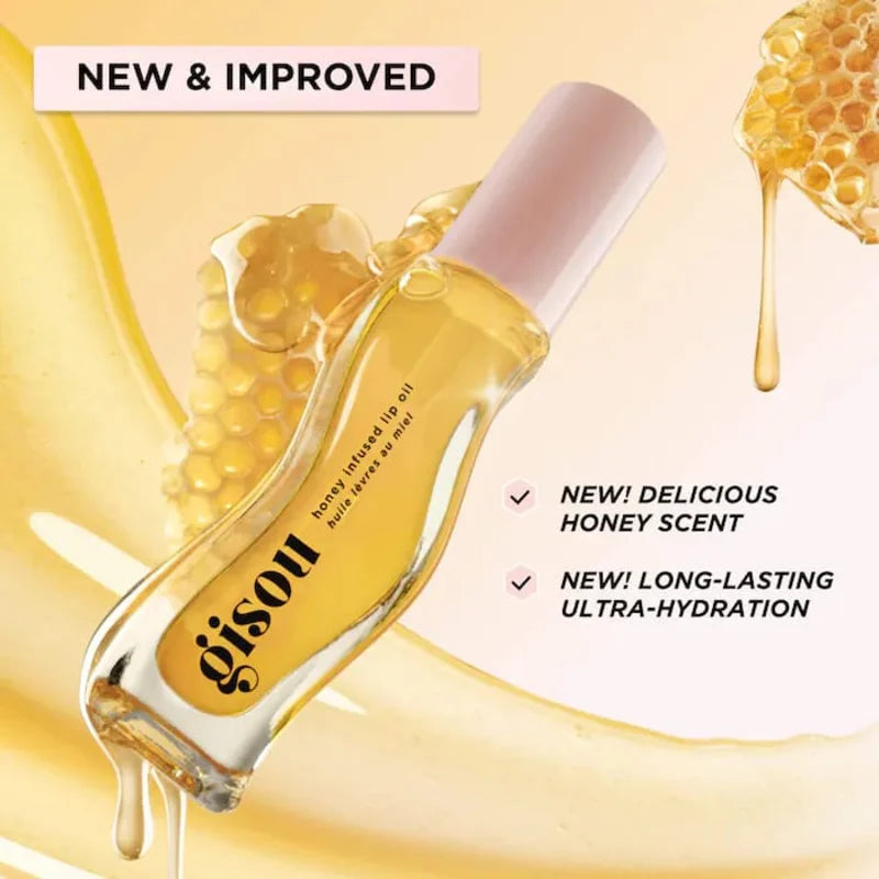 Gisou Honey Infused Hydrating Lip Oil