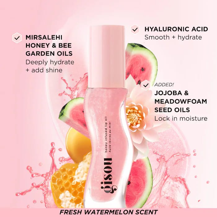 Gisou Honey Infused Hydrating Lip Oil