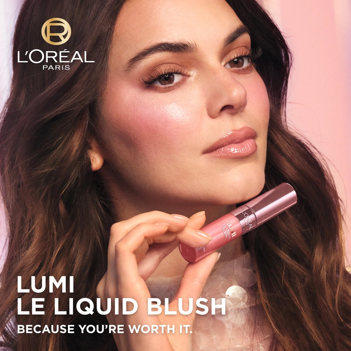 LOreal Paris Lumi Le Liquid Blush DEWY BRIGHT PINK
