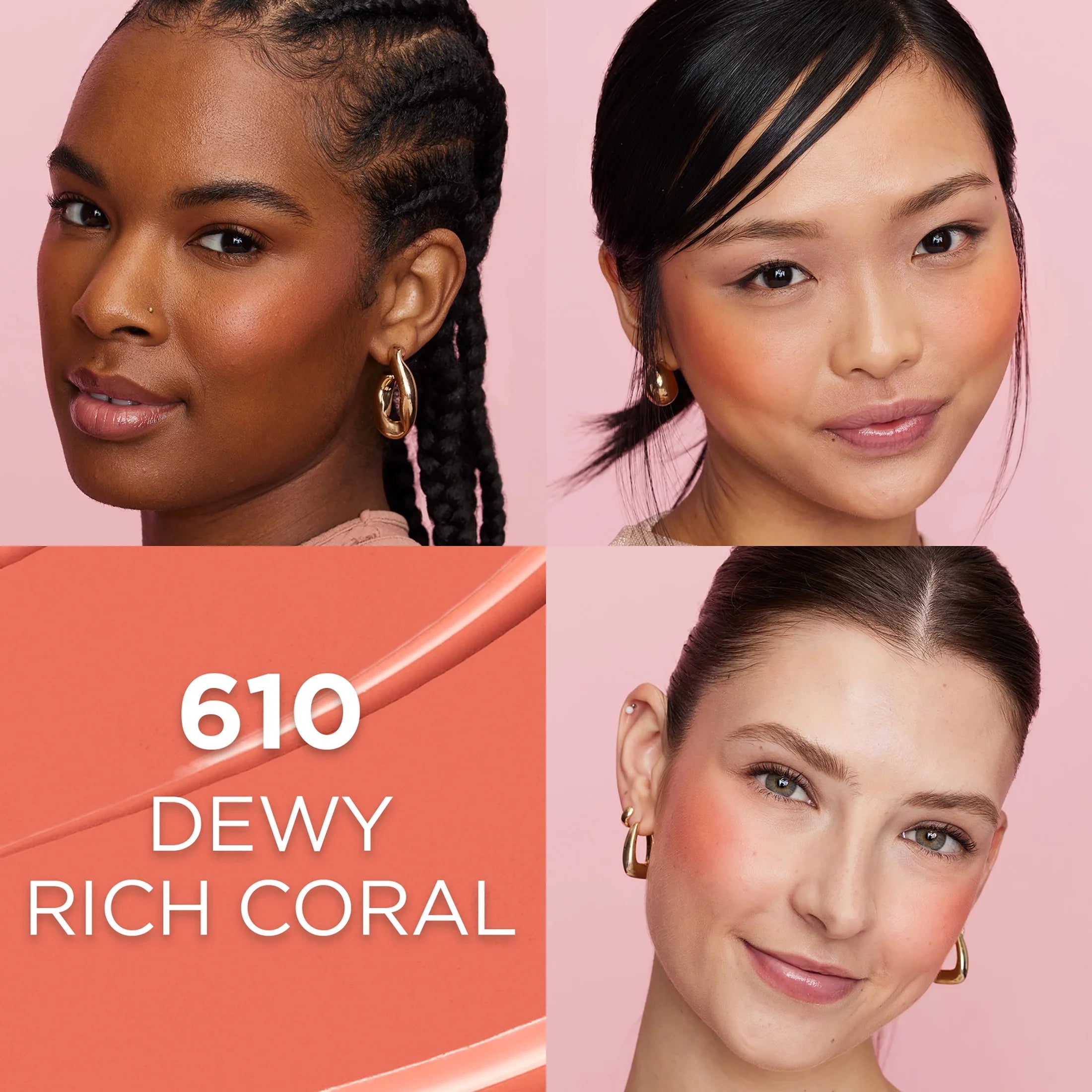 LOreal Paris Lumi Le Liquid Blush DEWY RICH CORAL