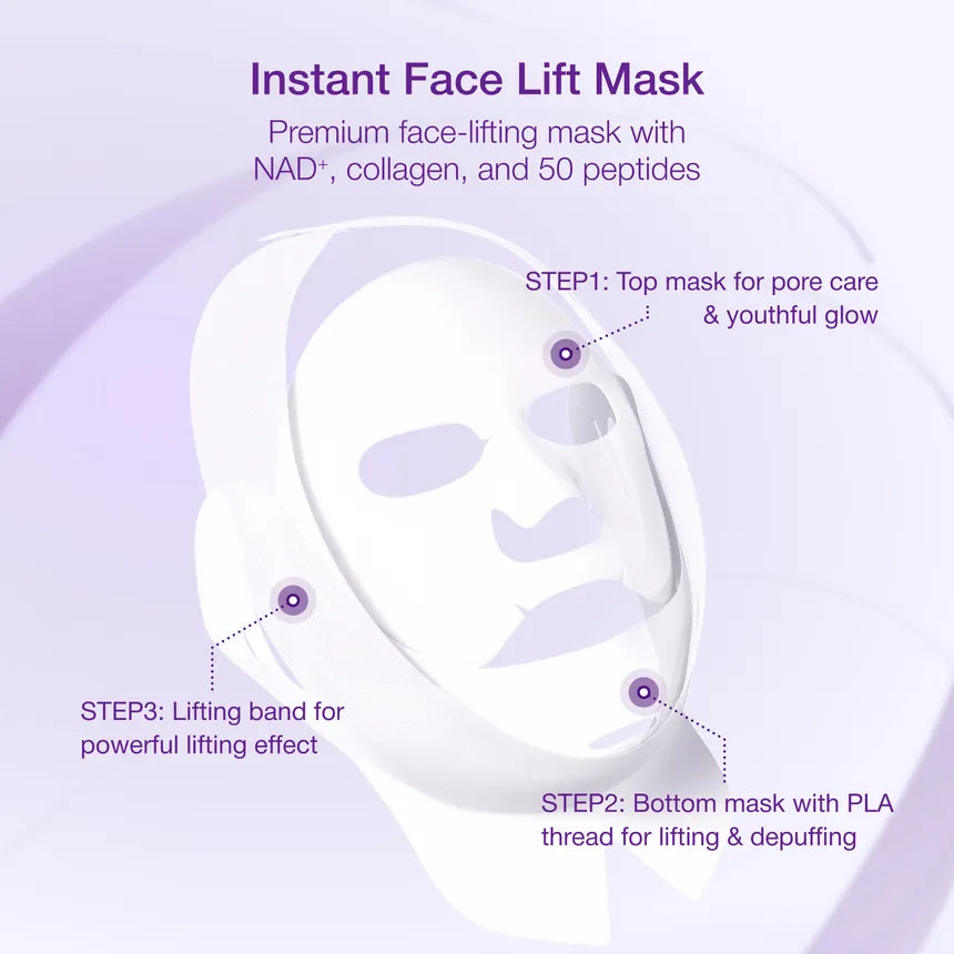 Numbuzin No.9 NAD+ Bio Lifting-sil Full Face Mask 20ml+28ml
