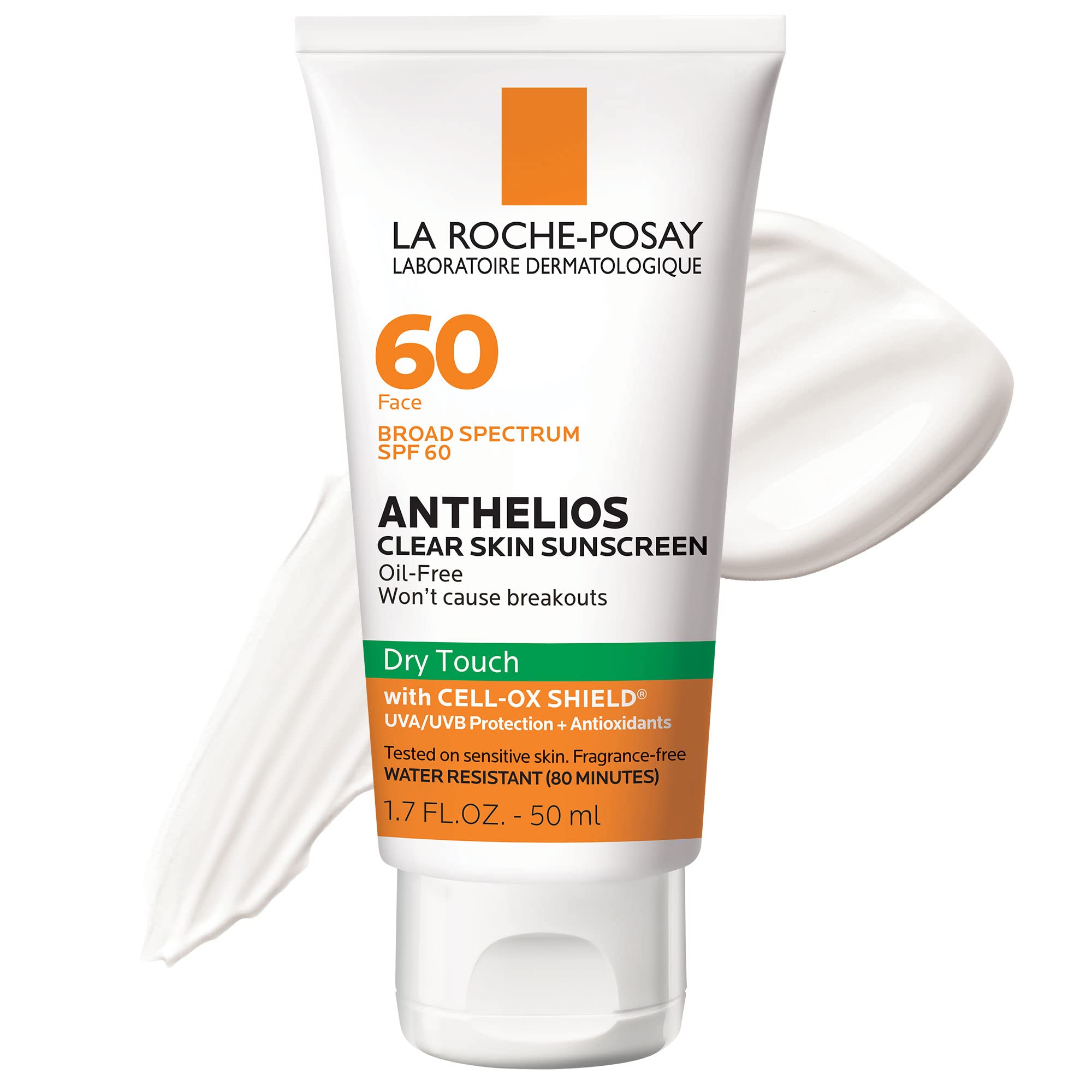 La Roche-Posay Anthelios Clear Skin Oil Free Sunscreen SPF 60 50ml