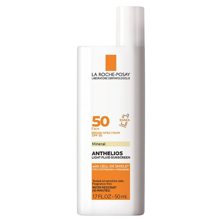 La Roche-Posay Anthelios Light Fluid Mineral Sunscreen SPF 50 50ml