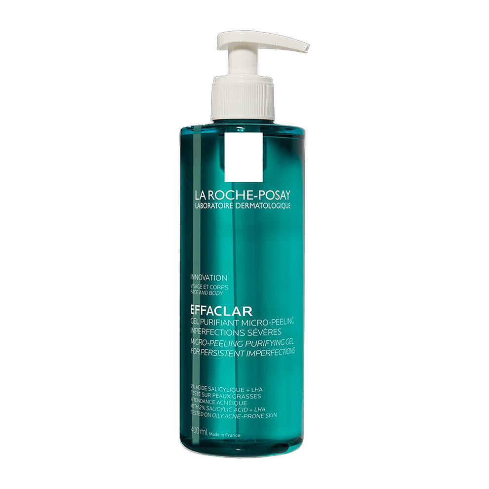 La Roche-Posay EFFACLAR Micro Peeling Purifying Gel cleanser 400ml