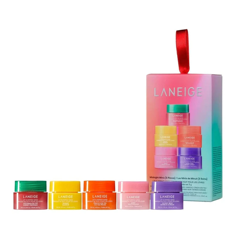 Laneige Midnight Minis Lip Sleeping Mask Set (5 Pieces)