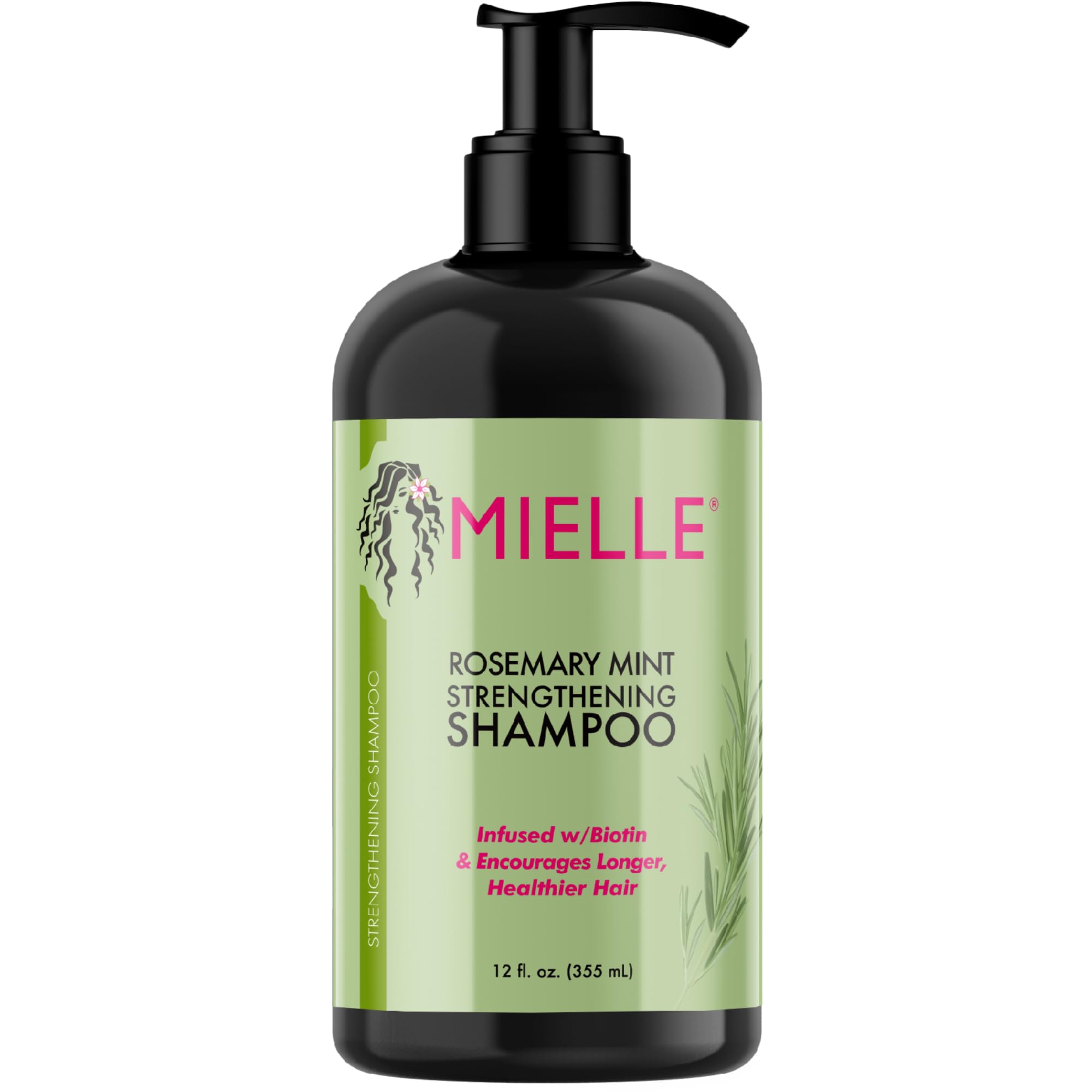 MIELLE Rosemary Mint Strengthening Shampoo 355ml