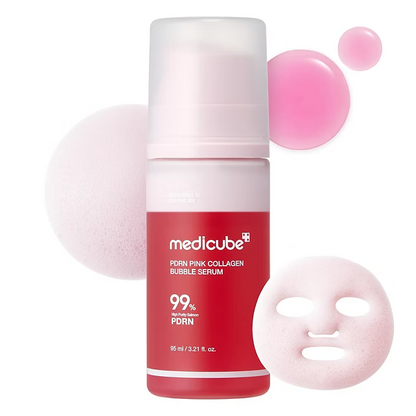 Medicube - PDRN Pink Collagen Bubble Serum