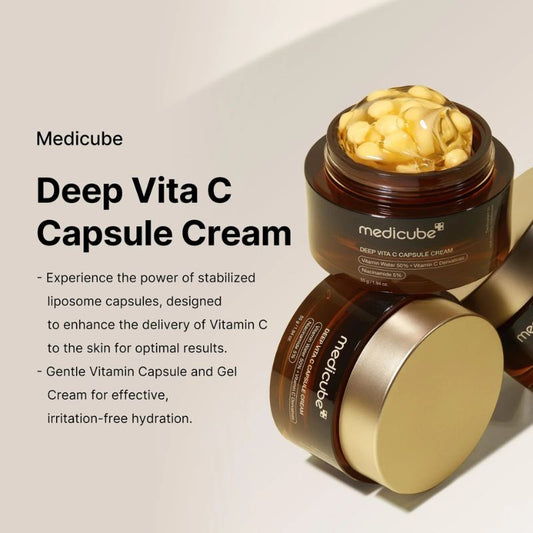 Medicube Deep Vita C Capsule Cream - GlossyGlams