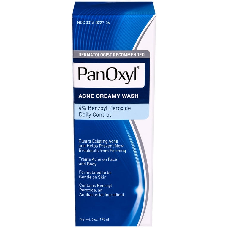 PanOxyl Acne Creamy Wash 170g