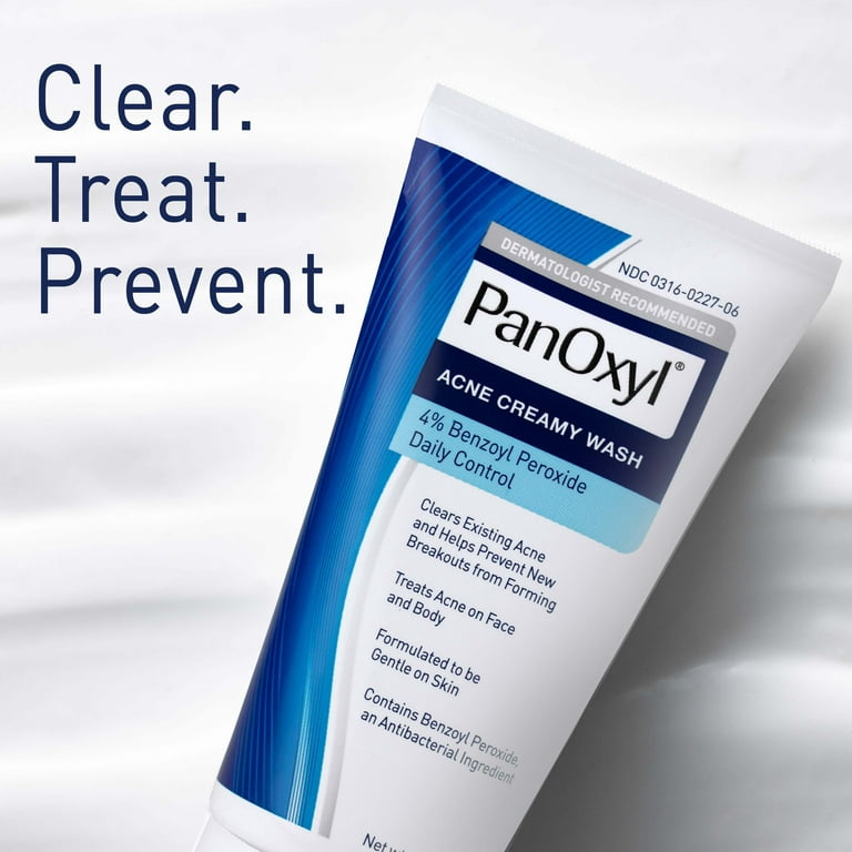 PanOxyl Acne Creamy Wash 170g