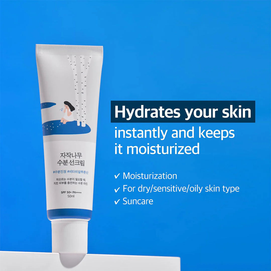 Round Lab Birch Juice Moisturizing Sun Cream SPF50+ PA++++ 50ml