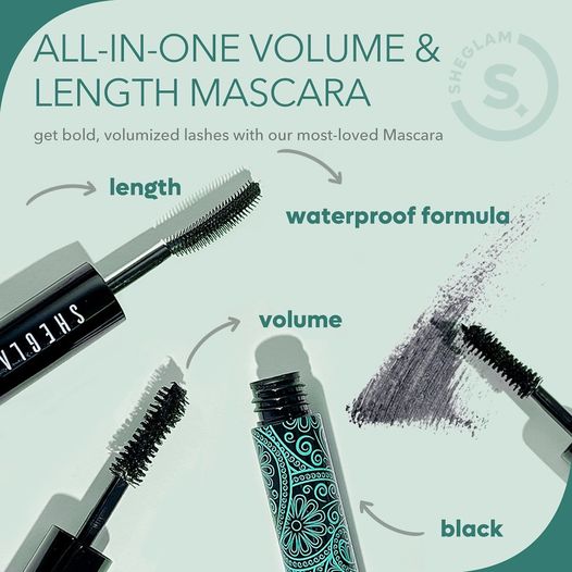 Sheglam All In One Volume And Length Mascara