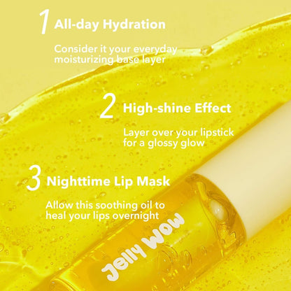 Sheglam Jelly Wow Hydrating Lip Oil 5 In 1