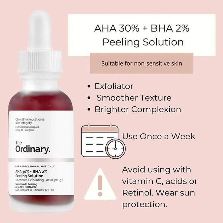 The Ordinary AHA 30% + BHA 2% Peeling Solution 30ml