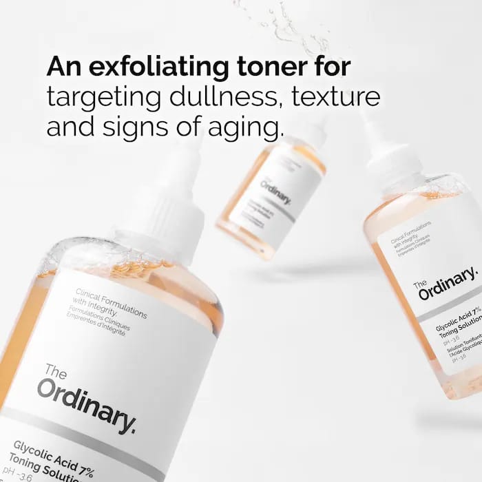 The Ordinary Glycolic Acid 7% Exfoliating Toner 240ml