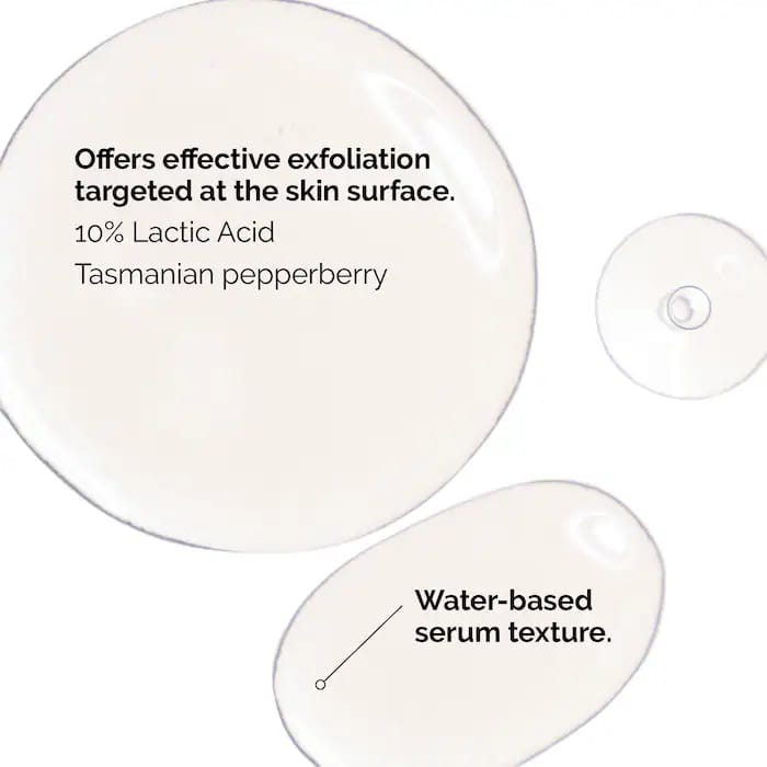 The Ordinary Lactic Acid 10% + HA 2% Exfoliating Serum 30ml