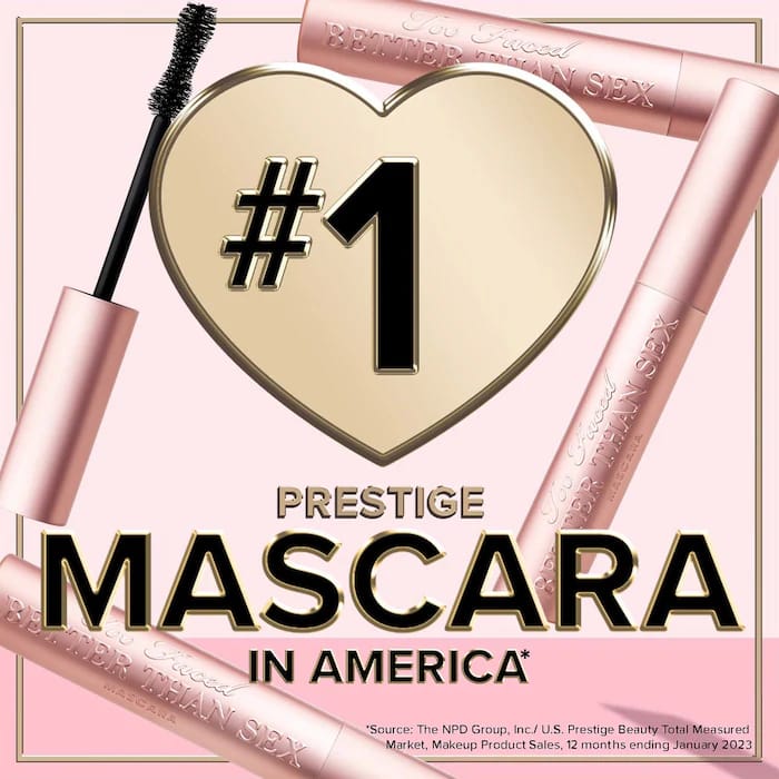 Too Faced - Better Than Sex Volumizing & Lengthening Mascara