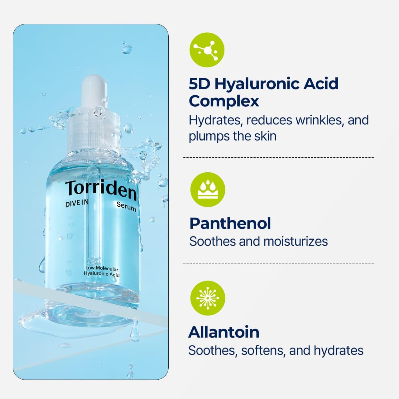 Torriden - DIVE IN Low Molecular Hyaluronic Acid Serum