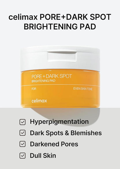Celimax Pore + Dark Spot Brightening Pad (40 pads)