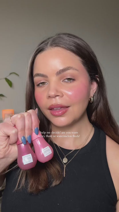 GLOW RECIPE - Watermelon Glow Niacinamide Dewy Flush Blush - Berry Flush