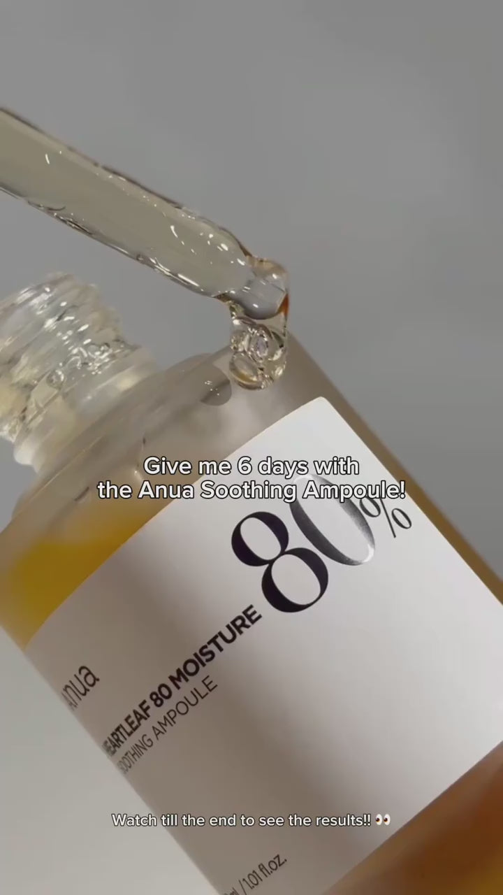 Anua Heartleaf 80 Moisture Soothing Ampoule 30ml