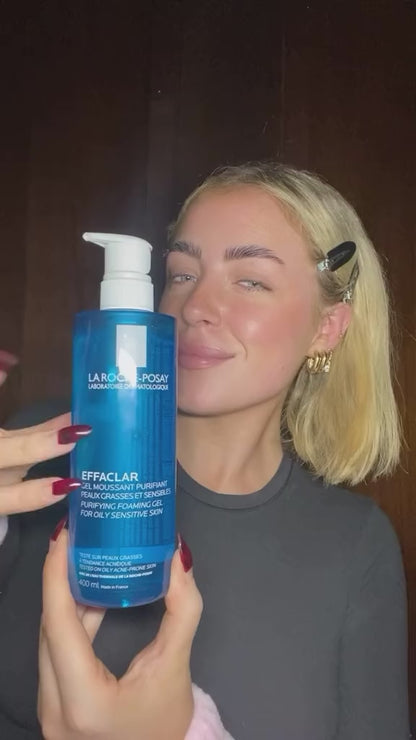 La Roche-Posay Effaclar Purifying Foaming Gel Cleanser For Oily Sensitive Skin 400ml